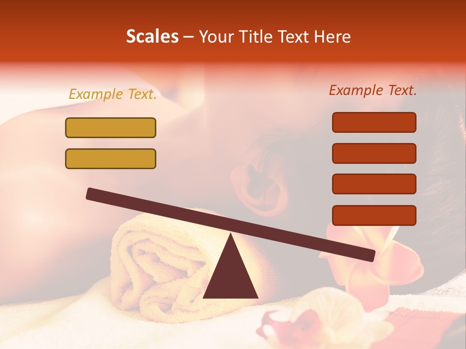 Care Towel Natural PowerPoint Template