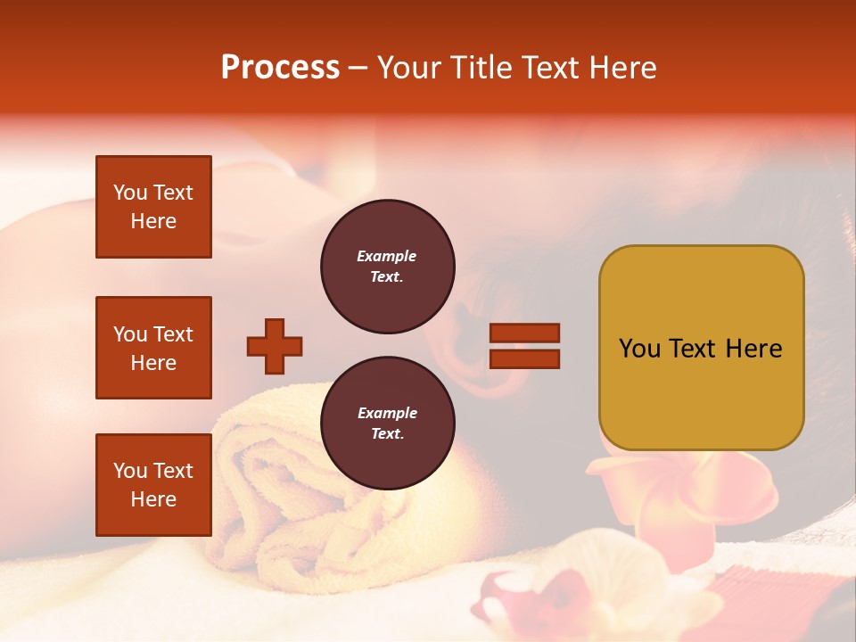 Care Towel Natural PowerPoint Template