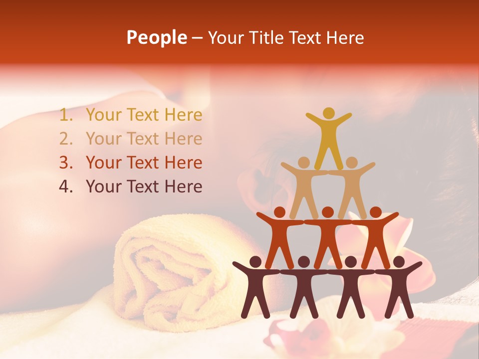 Care Towel Natural PowerPoint Template