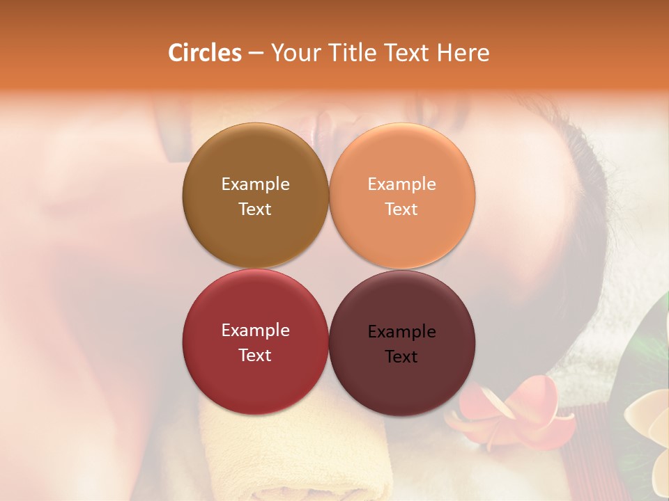 Aromatherapy Moisturizing Smile PowerPoint Template