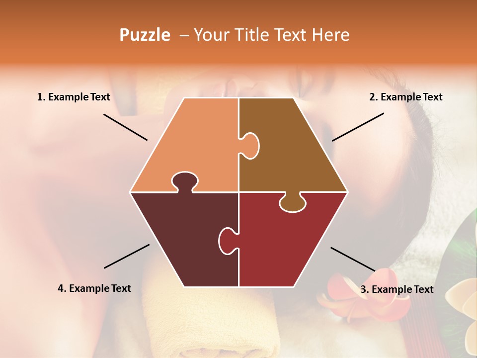 Aromatherapy Moisturizing Smile PowerPoint Template