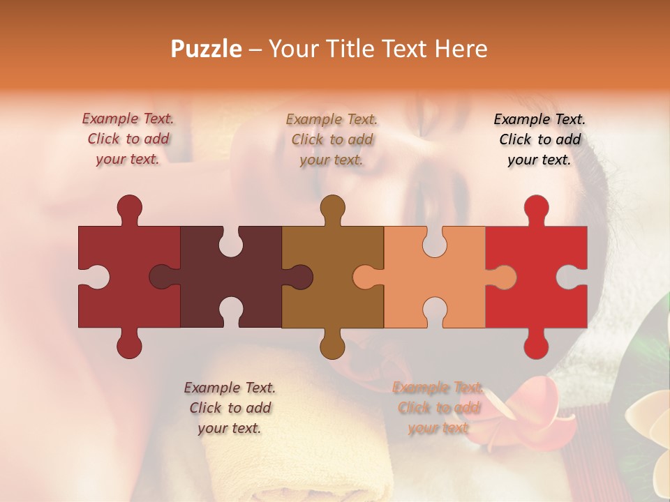 Aromatherapy Moisturizing Smile PowerPoint Template