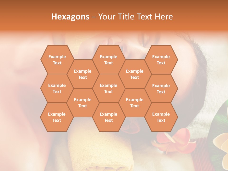 Aromatherapy Moisturizing Smile PowerPoint Template