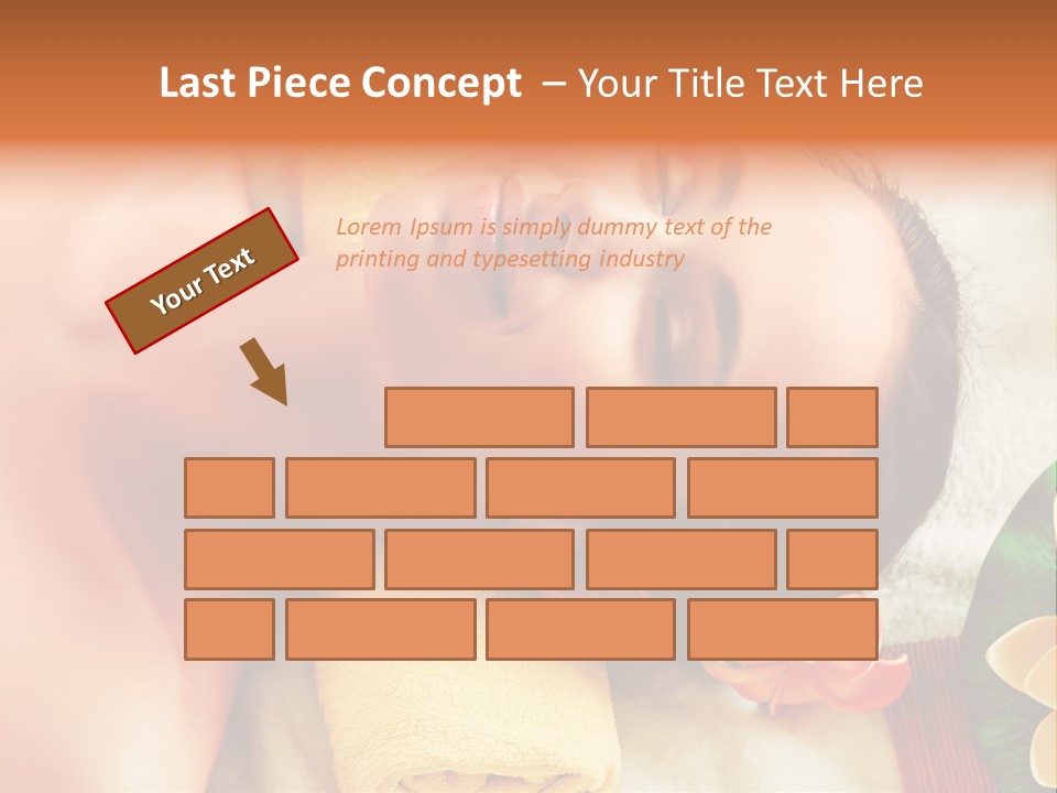 Aromatherapy Moisturizing Smile PowerPoint Template