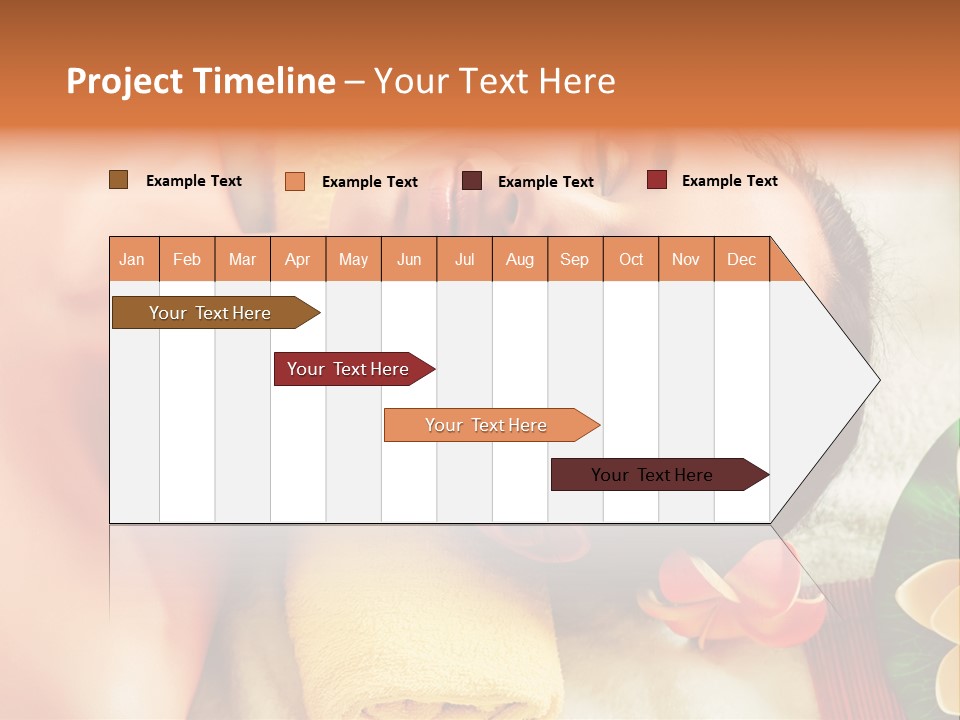 Aromatherapy Moisturizing Smile PowerPoint Template