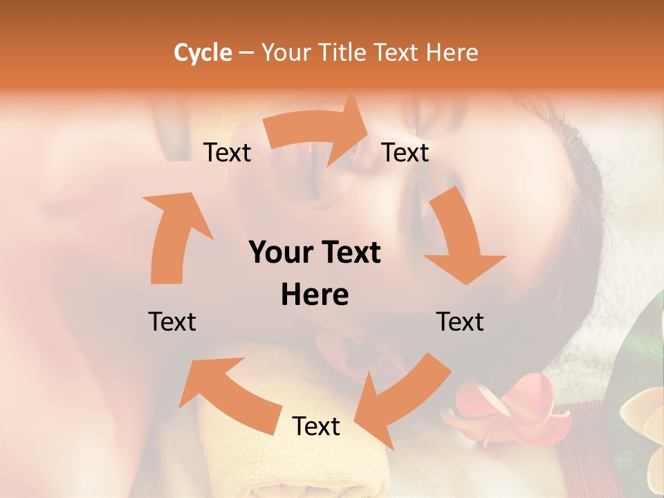 Aromatherapy Moisturizing Smile PowerPoint Template