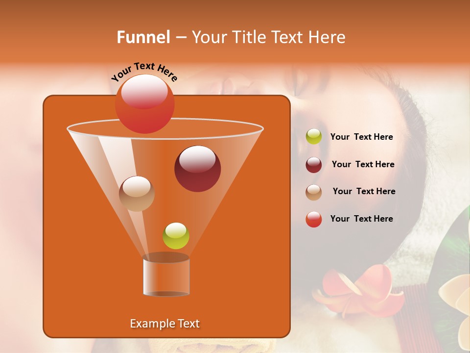 Aromatherapy Moisturizing Smile PowerPoint Template