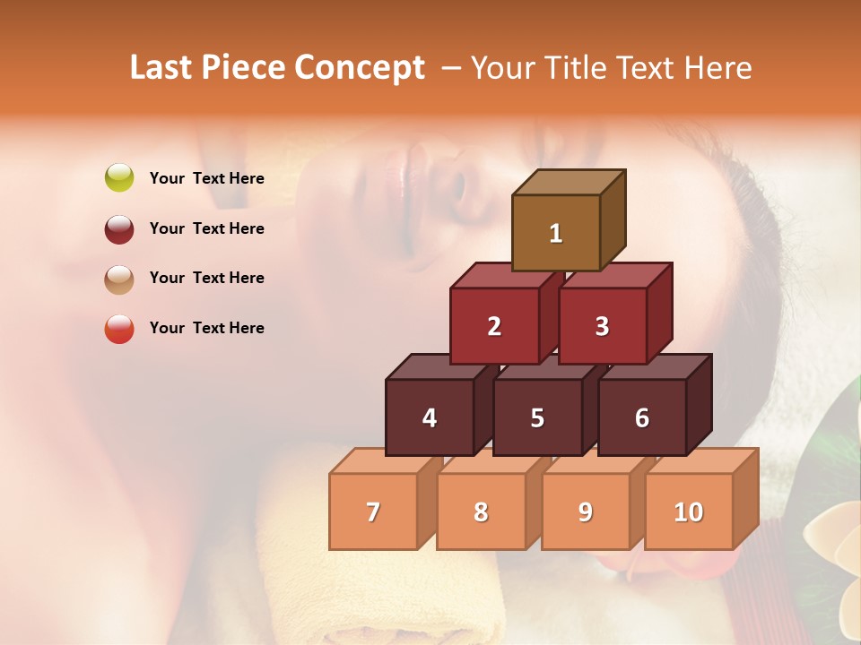 Aromatherapy Moisturizing Smile PowerPoint Template