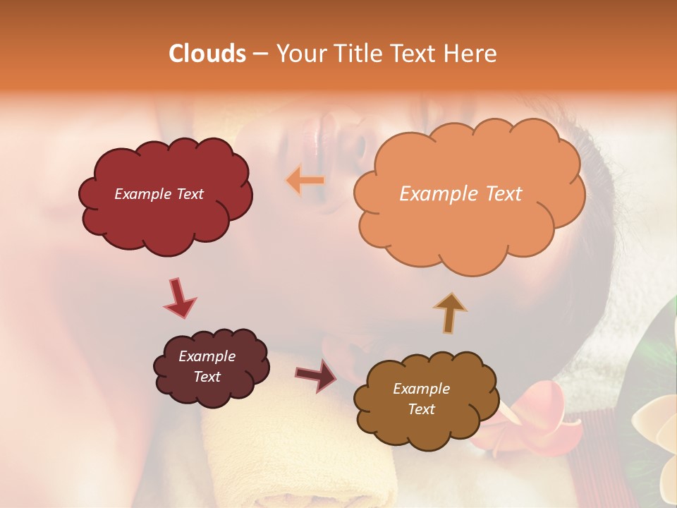 Aromatherapy Moisturizing Smile PowerPoint Template