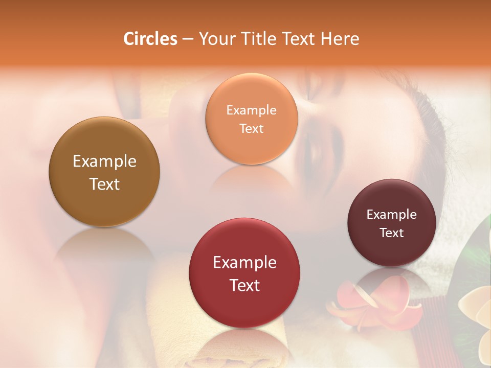 Aromatherapy Moisturizing Smile PowerPoint Template