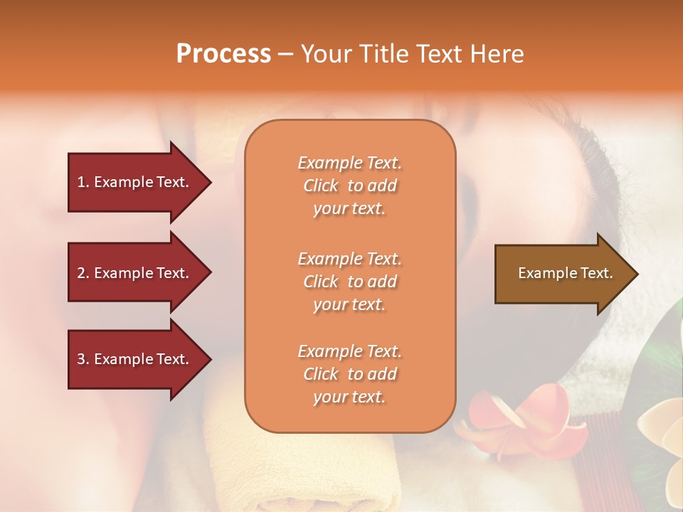 Aromatherapy Moisturizing Smile PowerPoint Template