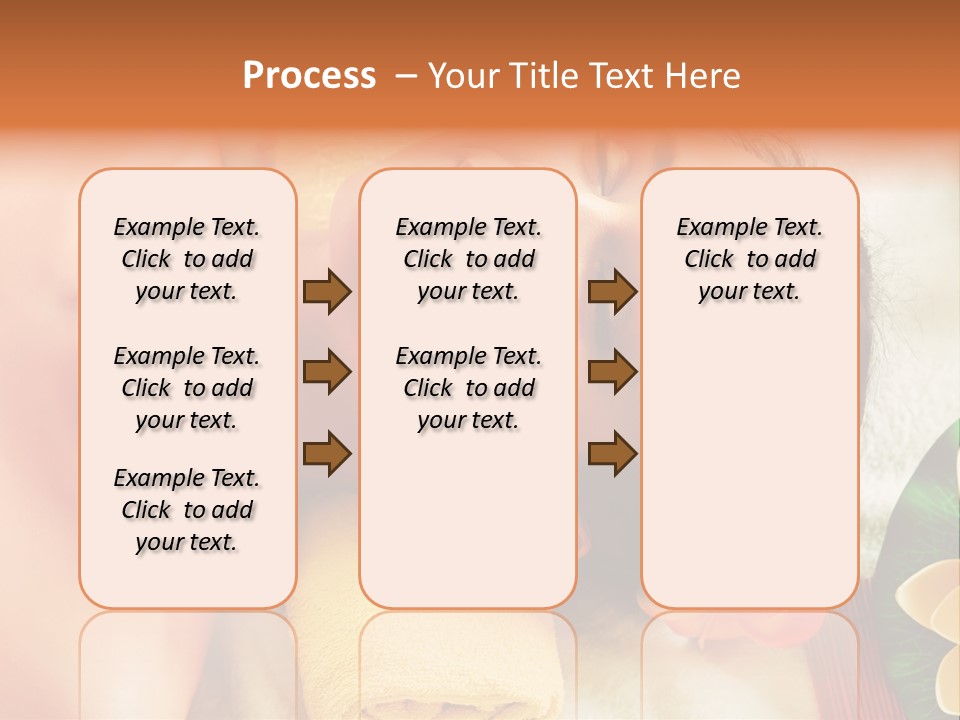 Aromatherapy Moisturizing Smile PowerPoint Template