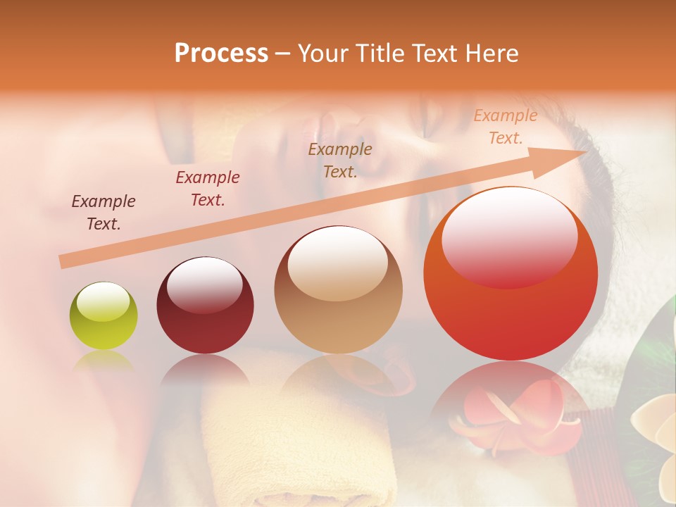 Aromatherapy Moisturizing Smile PowerPoint Template