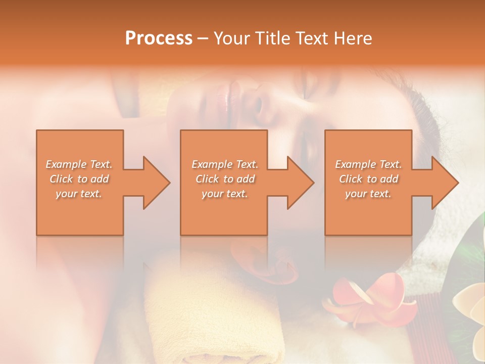 Aromatherapy Moisturizing Smile PowerPoint Template