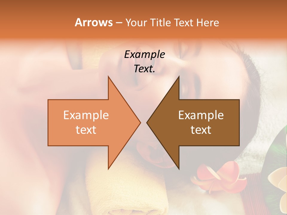 Aromatherapy Moisturizing Smile PowerPoint Template