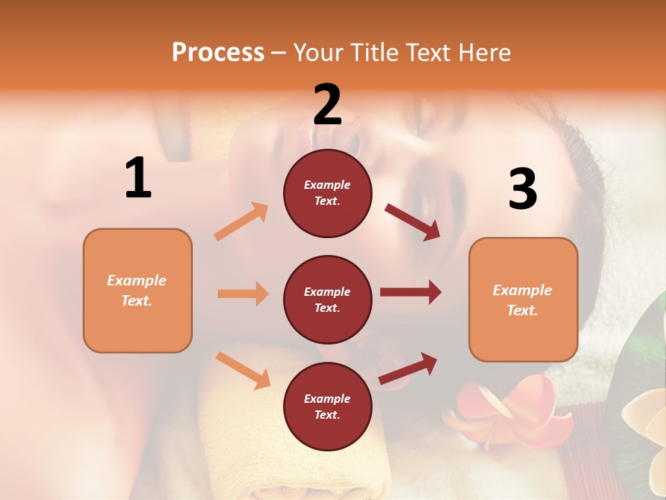 Aromatherapy Moisturizing Smile PowerPoint Template