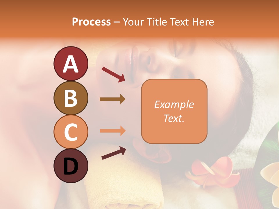 Aromatherapy Moisturizing Smile PowerPoint Template