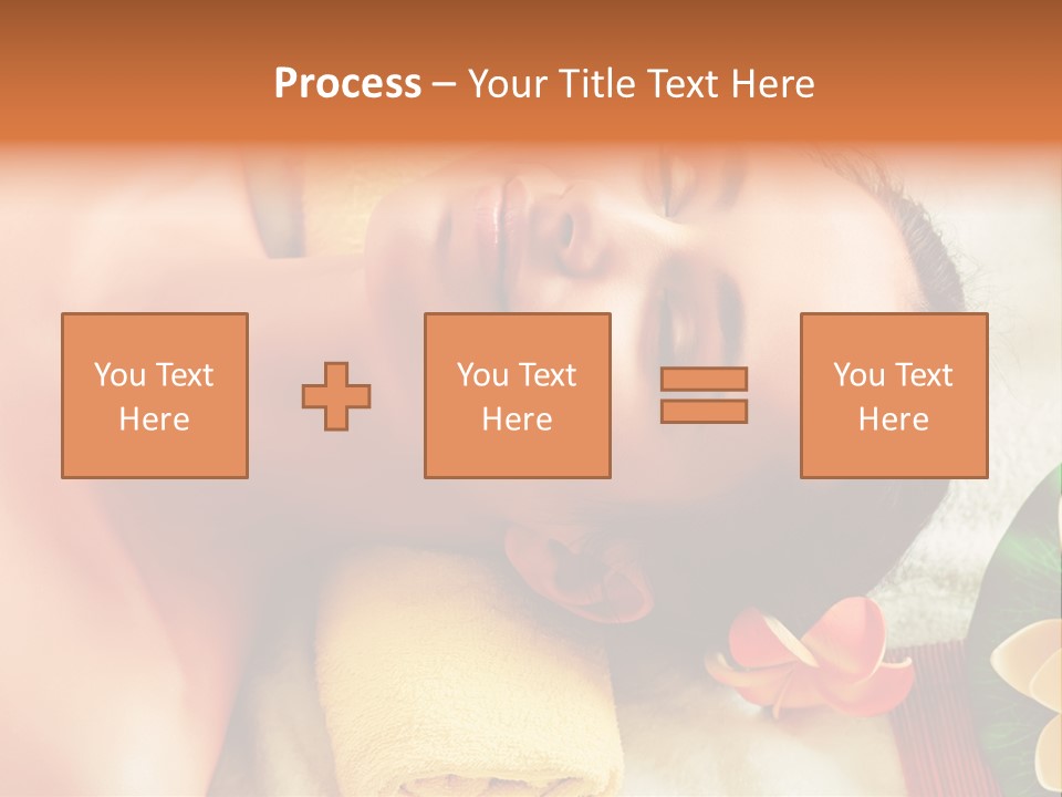 Aromatherapy Moisturizing Smile PowerPoint Template