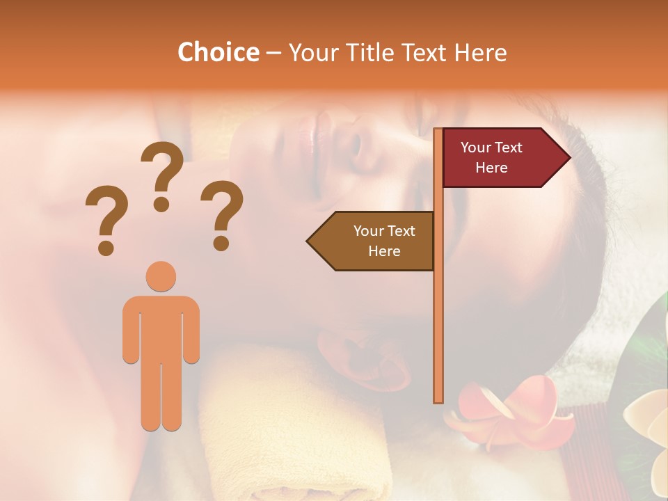 Aromatherapy Moisturizing Smile PowerPoint Template