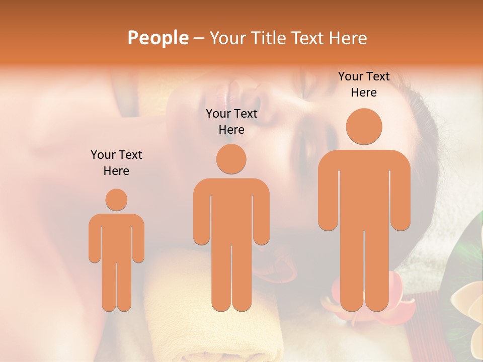 Aromatherapy Moisturizing Smile PowerPoint Template