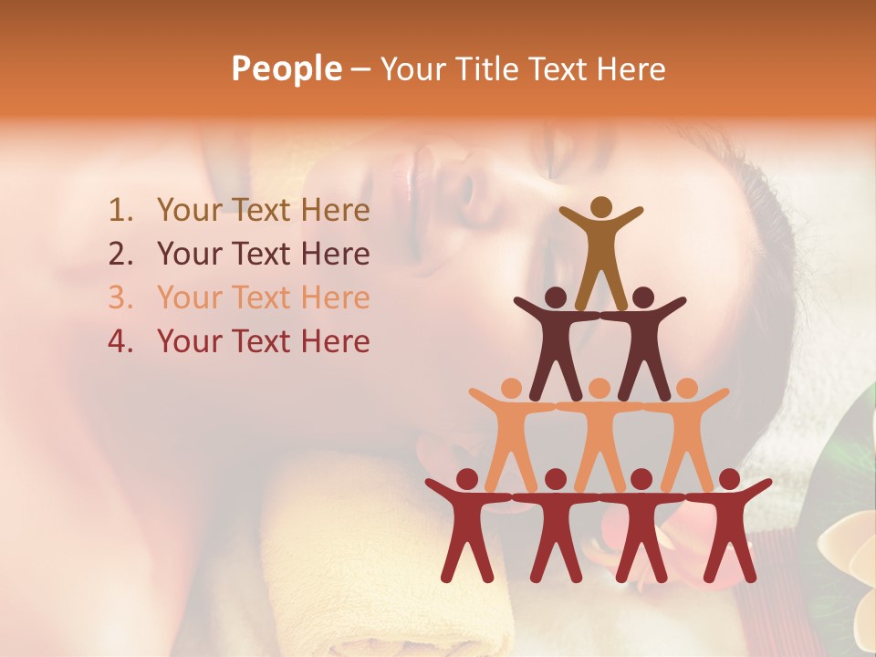 Aromatherapy Moisturizing Smile PowerPoint Template