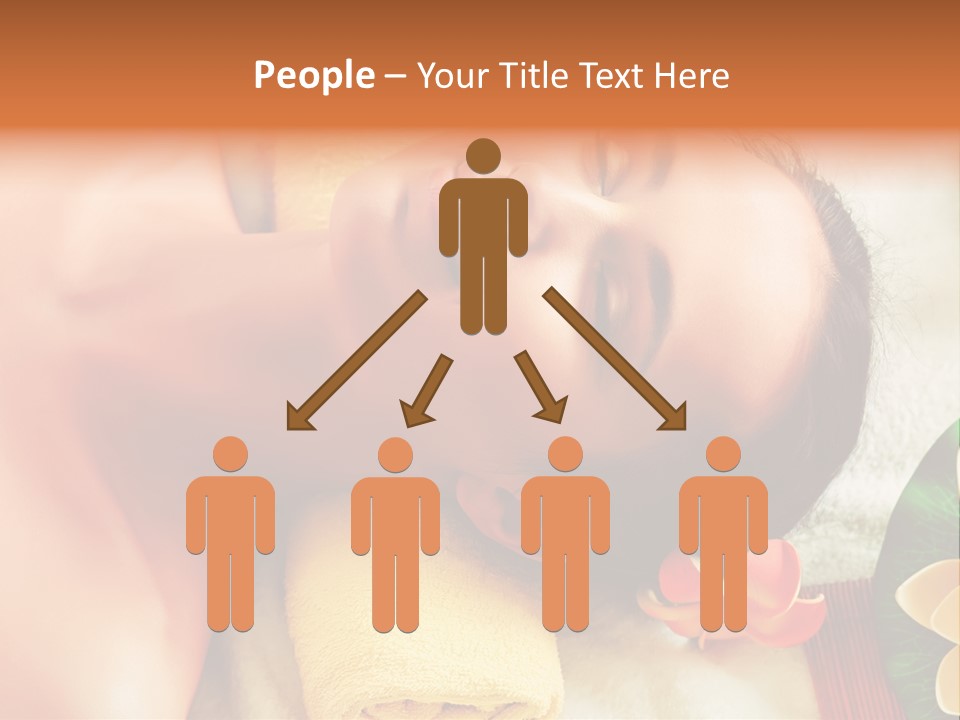 Aromatherapy Moisturizing Smile PowerPoint Template