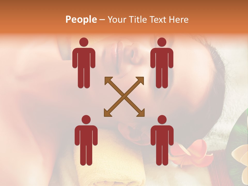 Aromatherapy Moisturizing Smile PowerPoint Template