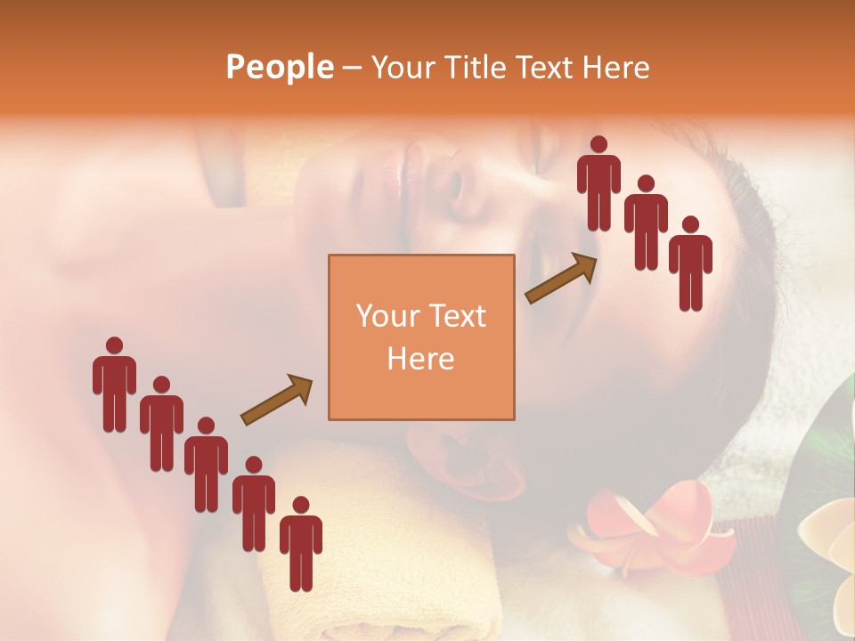 Aromatherapy Moisturizing Smile PowerPoint Template