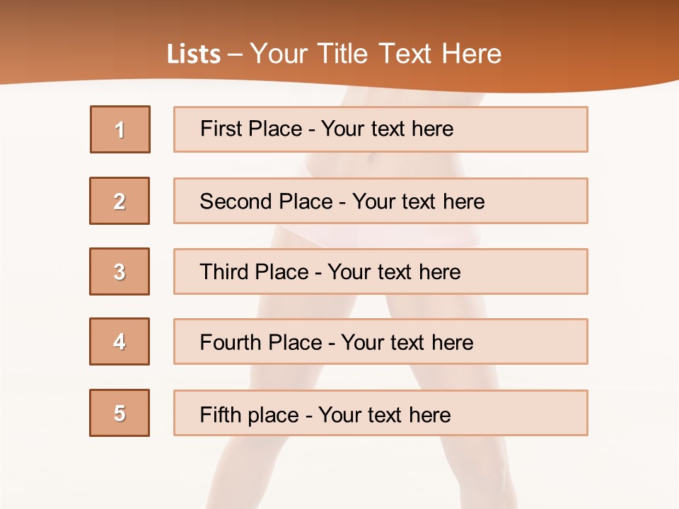 Fitness Lifestyle Fun PowerPoint Template
