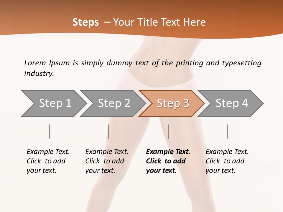 Fitness Lifestyle Fun PowerPoint Template