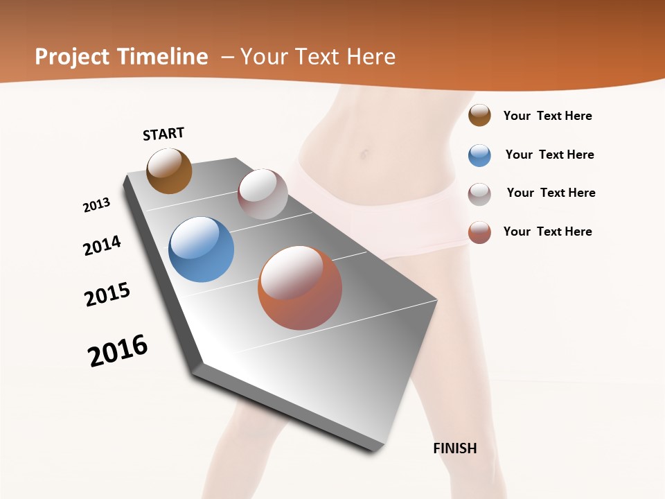 Fitness Lifestyle Fun PowerPoint Template