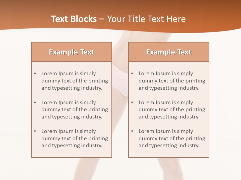 Fitness Lifestyle Fun PowerPoint Template