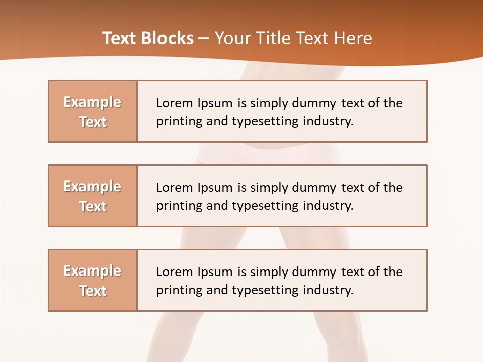 Fitness Lifestyle Fun PowerPoint Template