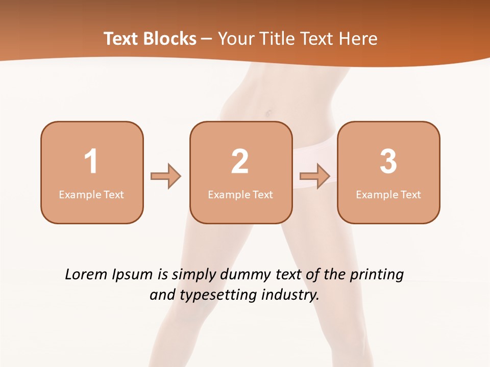 Fitness Lifestyle Fun PowerPoint Template