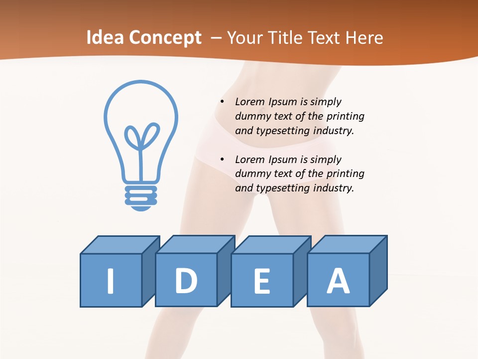 Fitness Lifestyle Fun PowerPoint Template