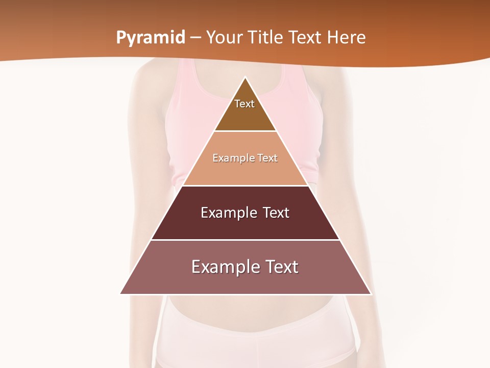 Brunette Lady Model PowerPoint Template