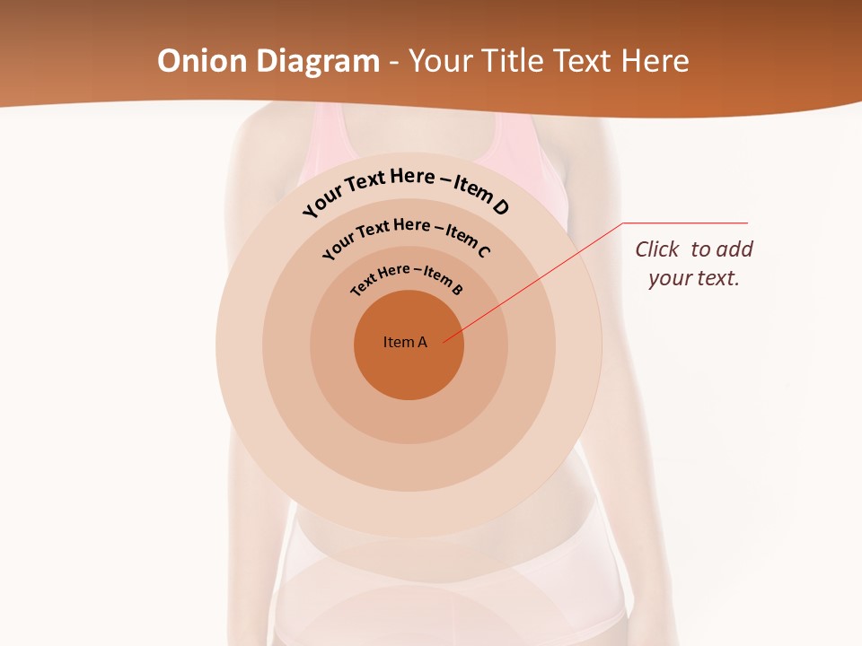 Brunette Lady Model PowerPoint Template