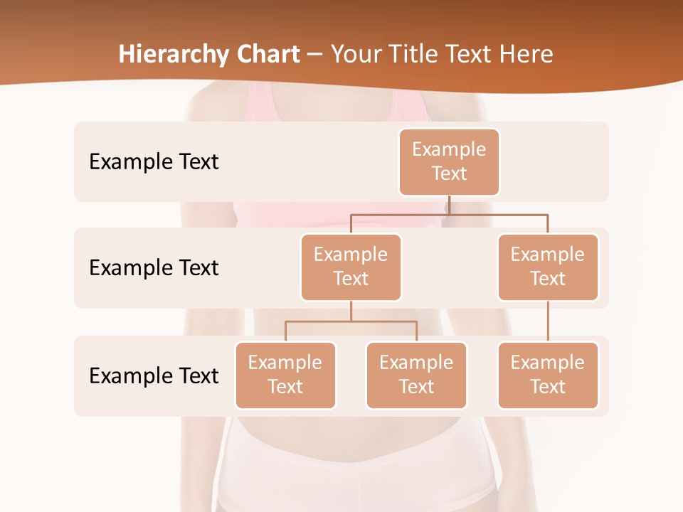 Brunette Lady Model PowerPoint Template