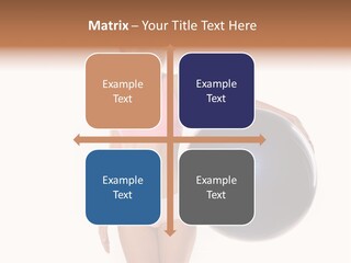 Fit Lady Body PowerPoint Template