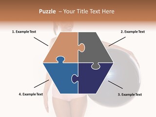 Fit Lady Body PowerPoint Template