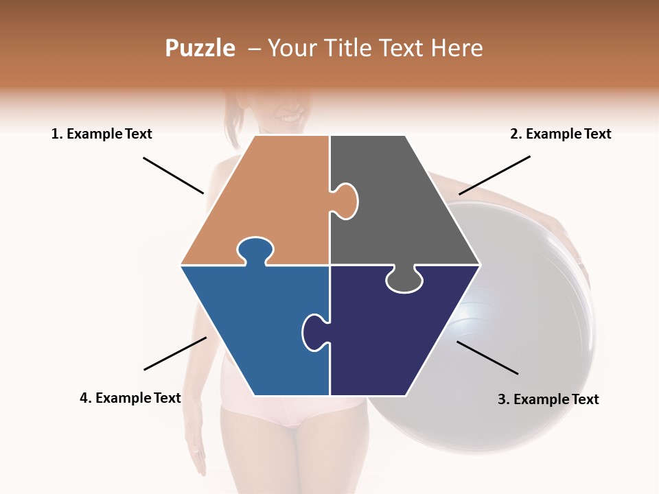 Fit Lady Body PowerPoint Template
