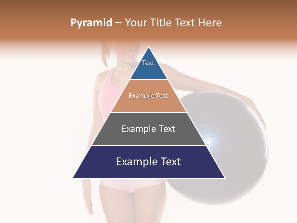 Fit Lady Body PowerPoint Template