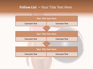 Fit Lady Body PowerPoint Template