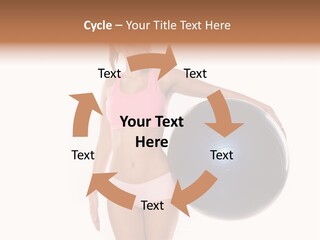 Fit Lady Body PowerPoint Template