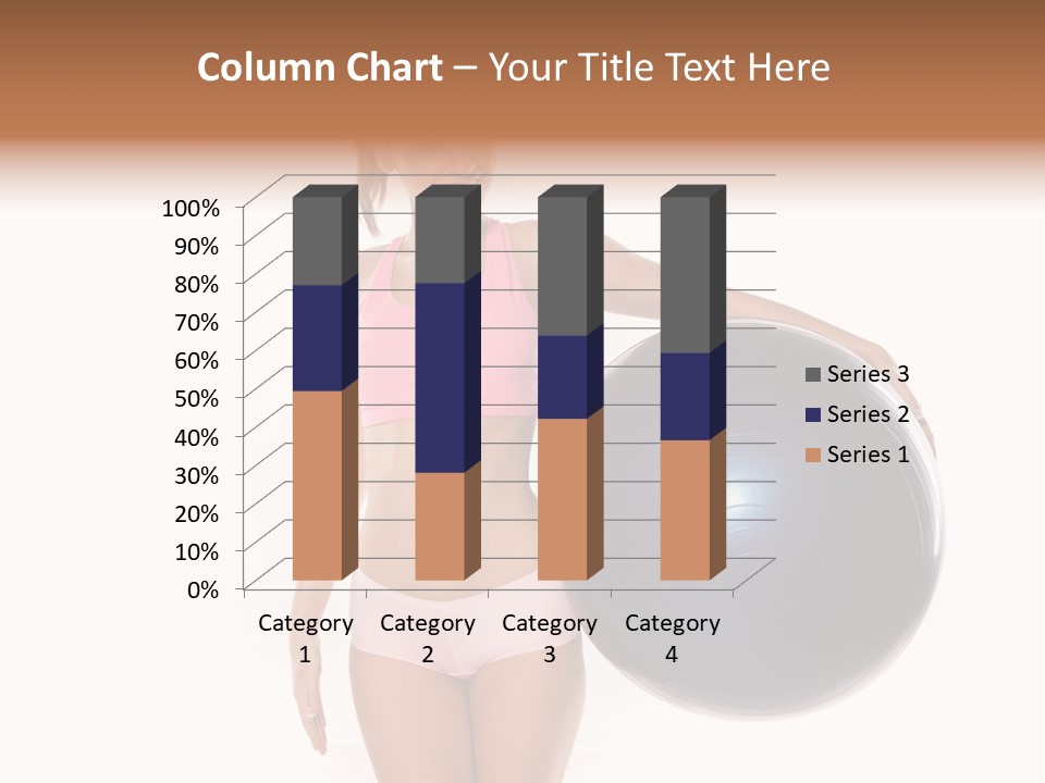 Fit Lady Body PowerPoint Template