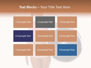 Fit Lady Body PowerPoint Template
