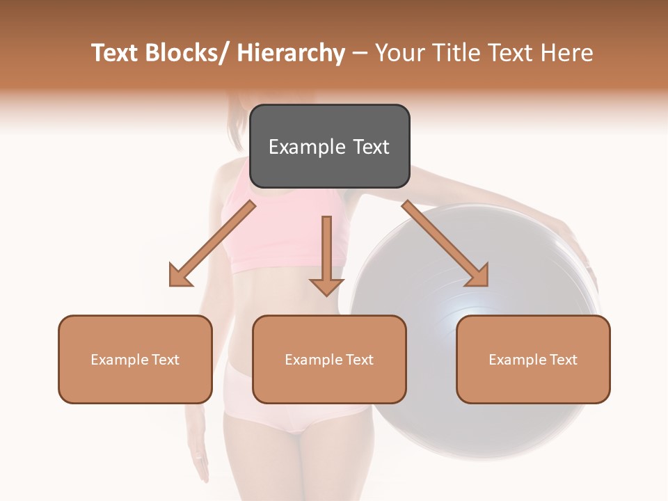 Fit Lady Body PowerPoint Template