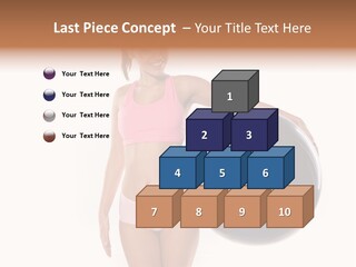 Fit Lady Body PowerPoint Template
