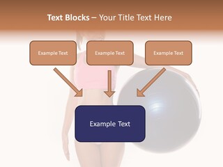 Fit Lady Body PowerPoint Template