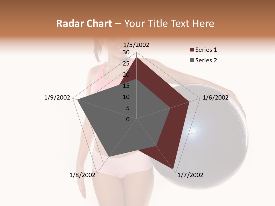 Fit Lady Body PowerPoint Template